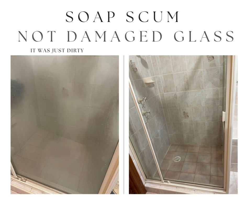 SHOWER GLASS that can be brought back to NEW – THE SHYN SHOP