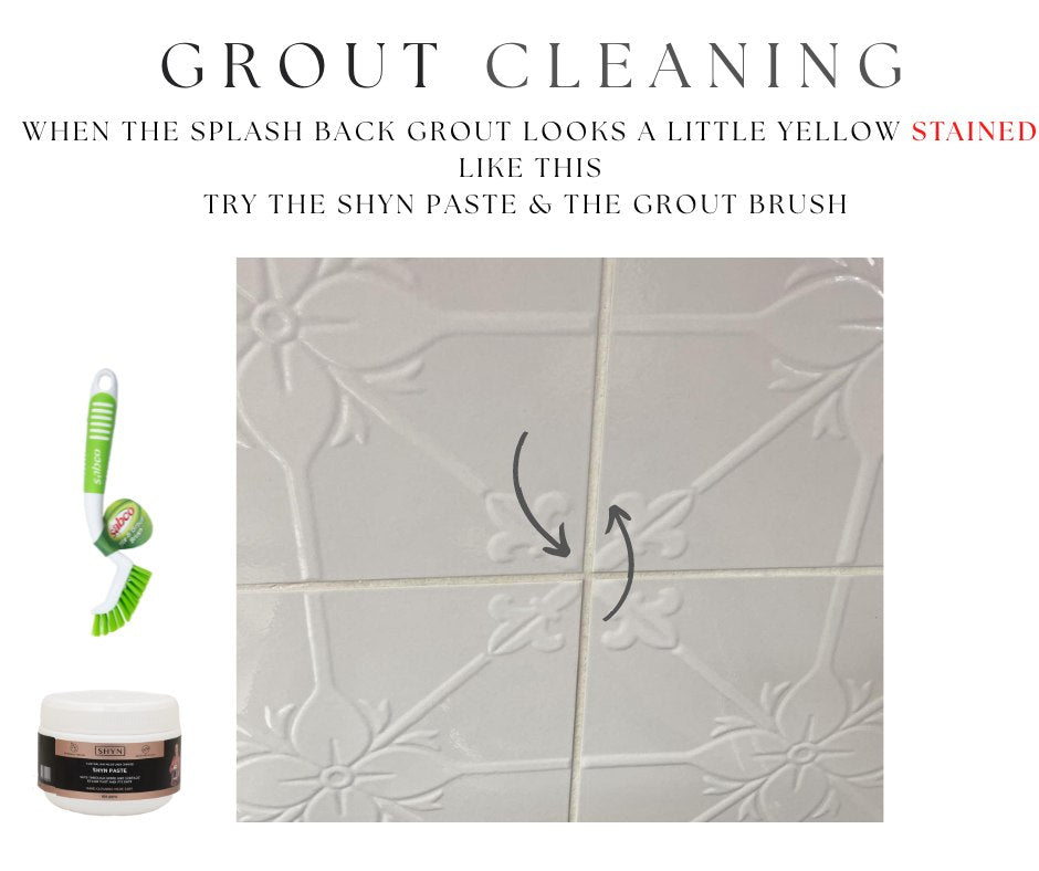 Cleaning Yellow and Stained Grout