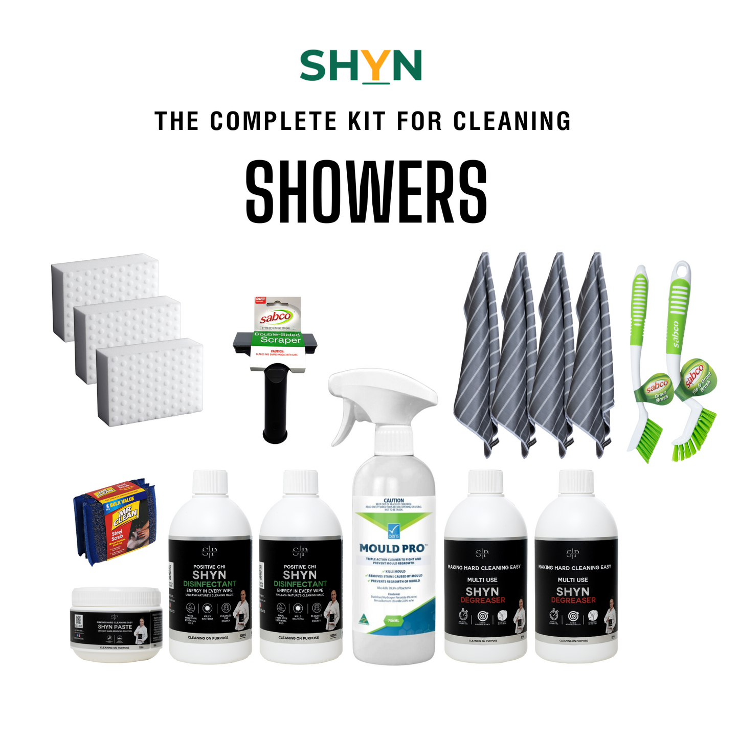 SHYN Shower Cleaning Kit