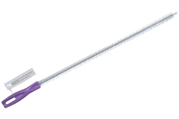 shyn drain brush 46.5 cms with a purple handle
