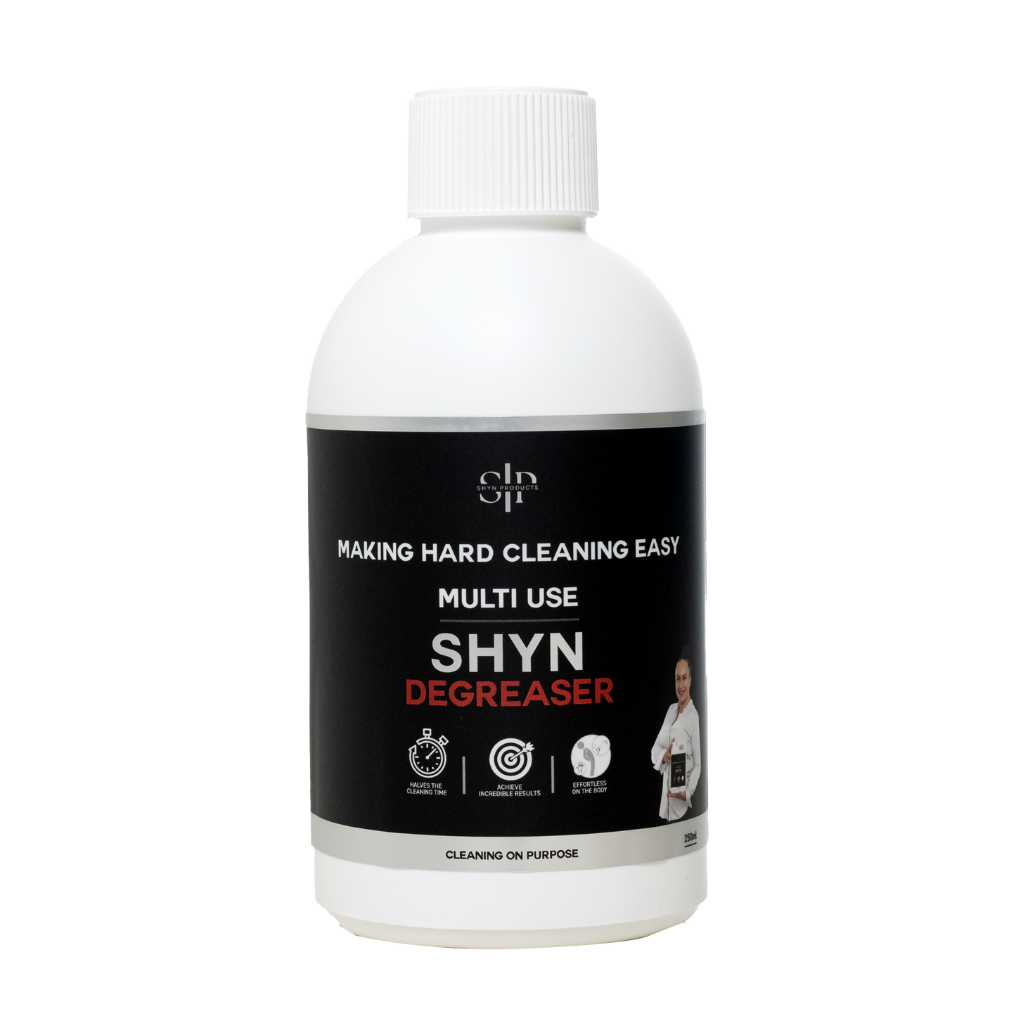 250ml shyn degreaser front 