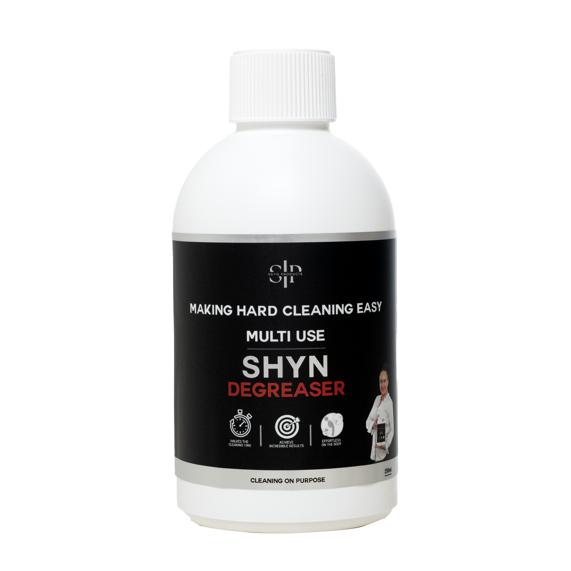 250ml shyn degreaser front 